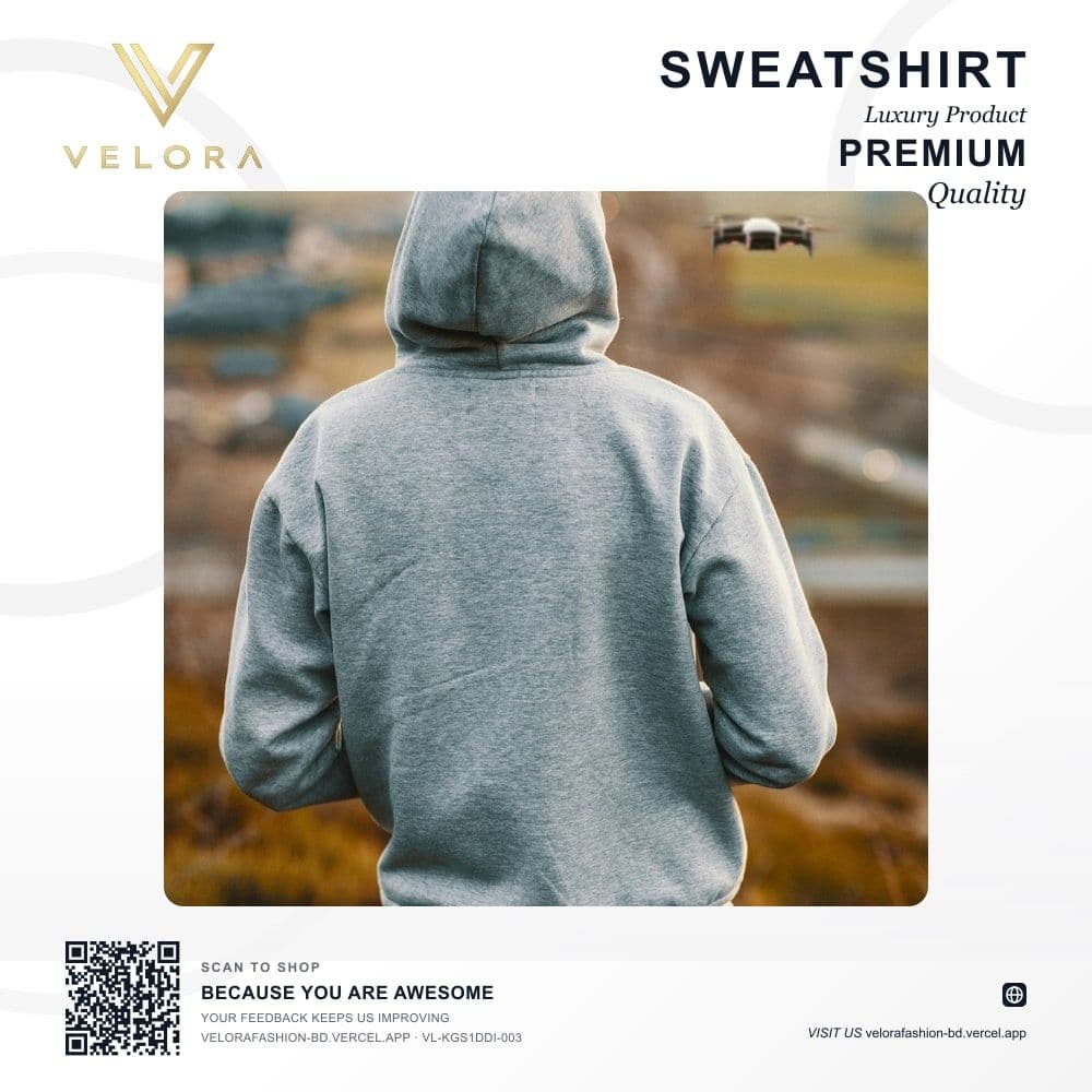 Kids Oversized Sweatshirt