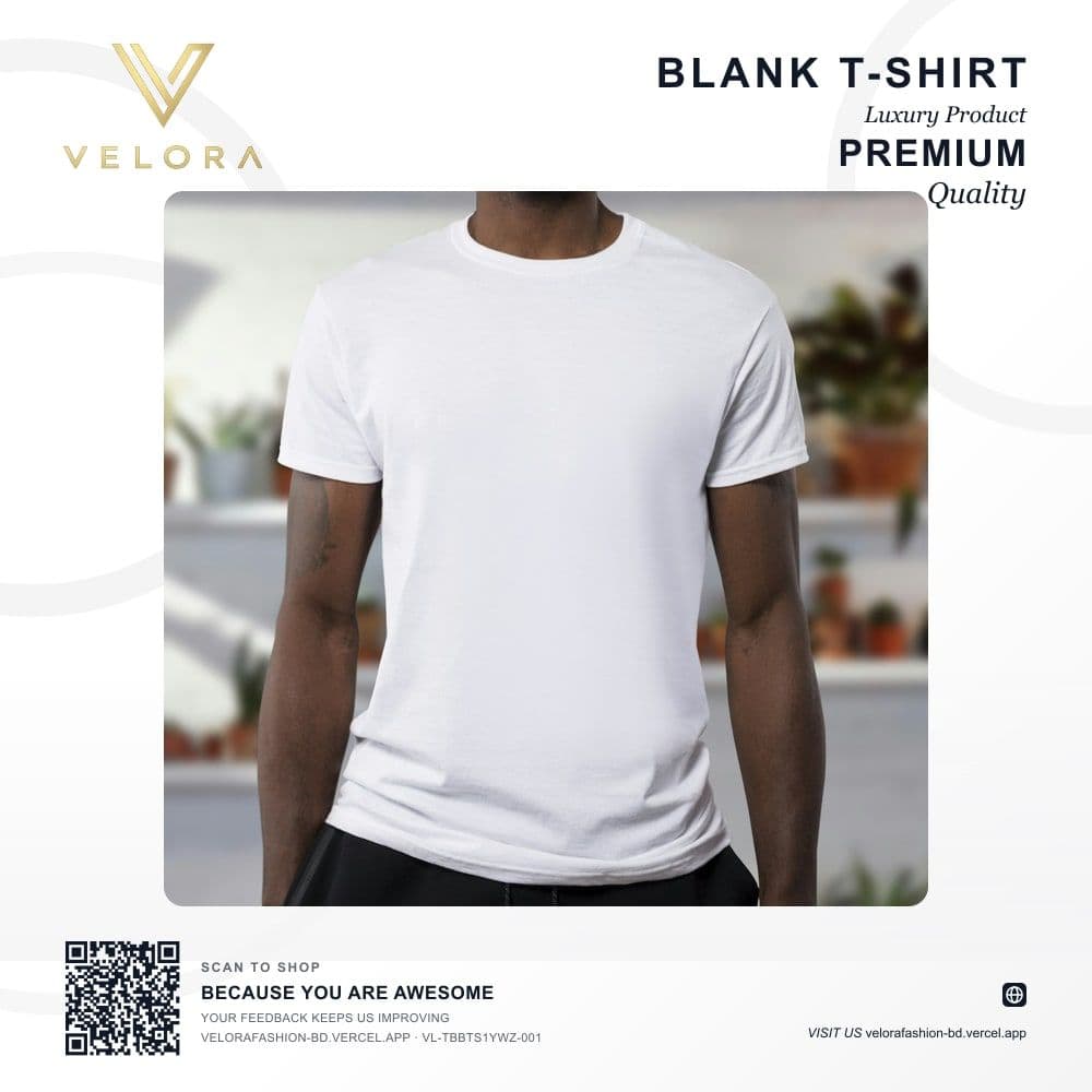 Teens Premium Blank T-shirt